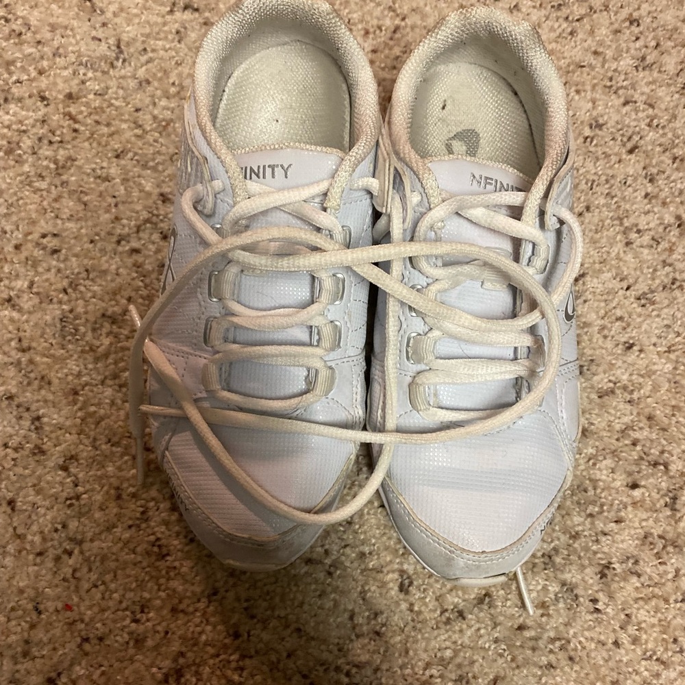 Nfinity Rival White Cheer Shoes